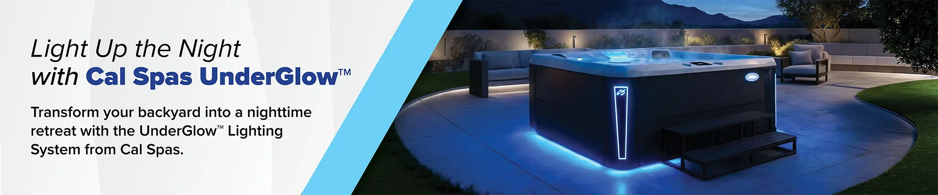 Calspas hot tub being used in a family setting - Rio Rancho