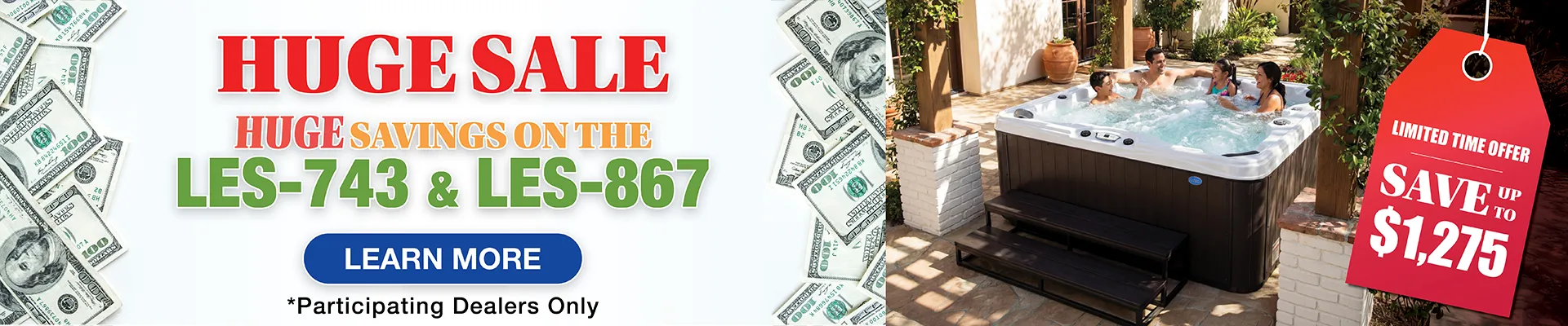 Calspas hot tub being used in a family setting - Rio Rancho